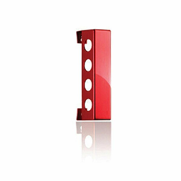 Vynebar 4 Polished Red Vertical Wine Rack VB4PR